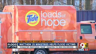 Matthew 25: Ministries handing out supplies to flood victims along Ohio River