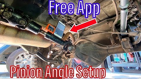 Jeep Tj | Lj Wrangler -How To Properly Measure & Setup Rear Pinion & Double Cardan Driveshaft Angles