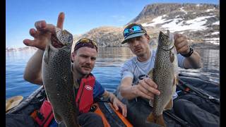 I høyfjellet med packraft, telt og fiskestang