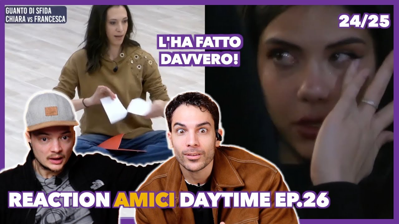 Il Guanto di Sfida della Celentano è Equo? Reaction Daytime Amici ep.26