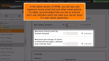 How to Create Hosting Packages in WHM