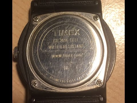 timex cr 1216 cell wr 30m
