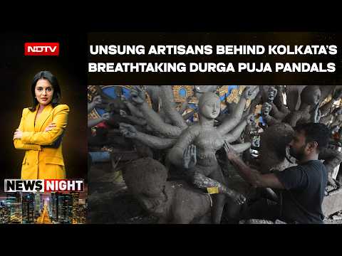 Behind Kolkata’s Durga Puja Magic: The Unsung Hands That Bring Pandals To Life
