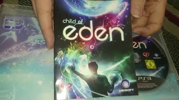 Nostalgamer Unboxes All PAL Child Of Eden Games On Sony Playstation 3 Microsoft Xbox 360 UK PAL