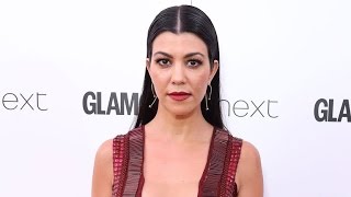 Kourtney Kardashian Sizzles in Sexy, Plunging Red Dress at 'Glamour' Women of the Year Awards Kourtney Kardashian Sizzles in Sexy, Plunging Red Dress at 'Glamour' Women of the Year Awards