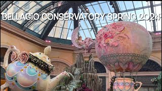 BELLAGIO CONSERVATORY 2024 MESMERIZING Spring Display, LAS VEGAS