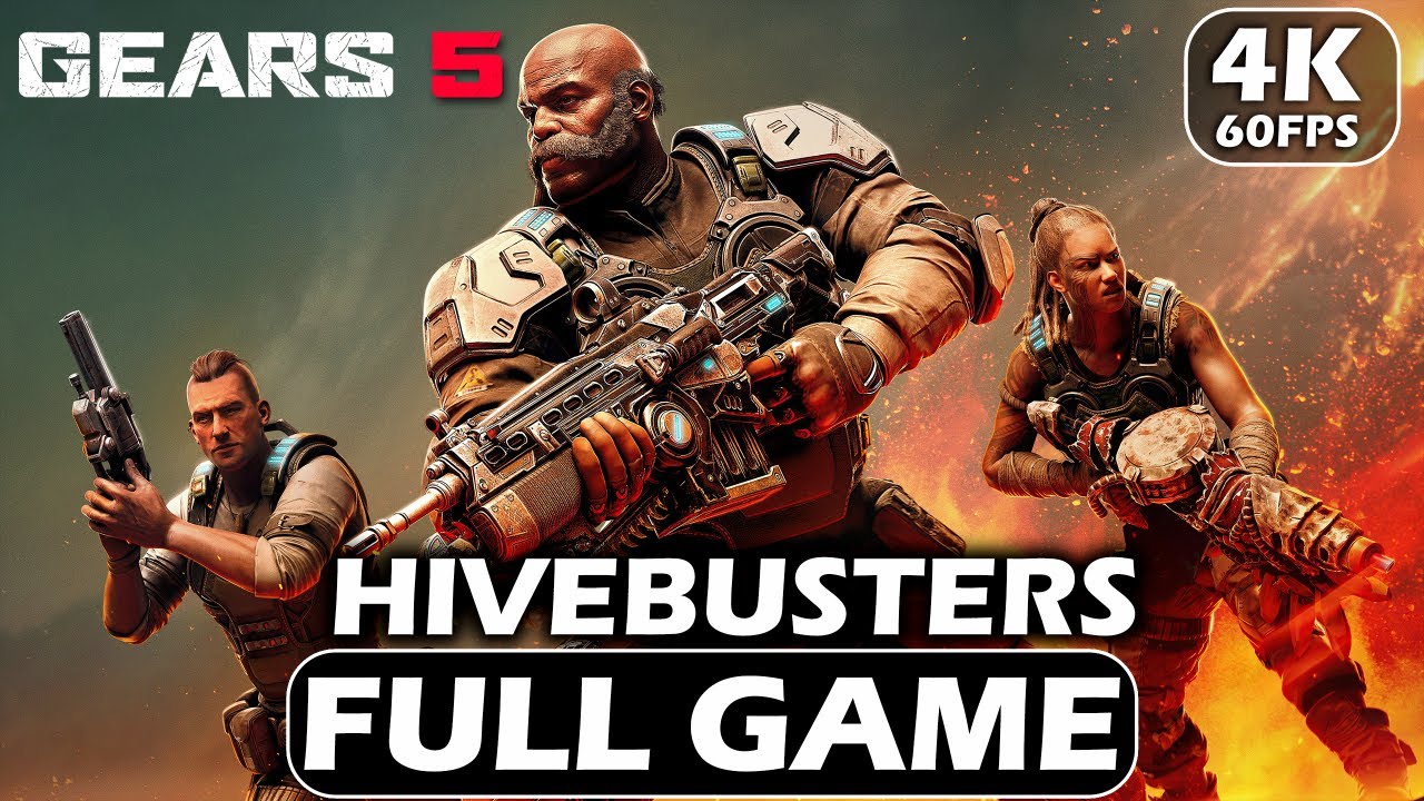 Gears 5: Hivebusters - Full Gameplay Walkthrough [4K] 