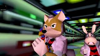 Starship (Star fox 64) port on playstation classic test1