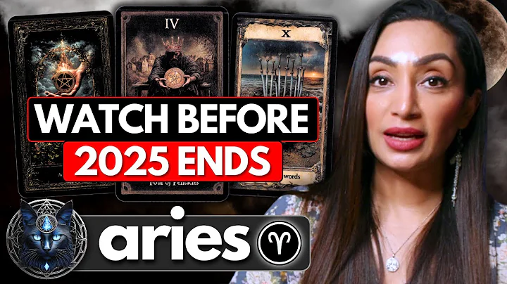 ARIES ♈︎ "I Have Something Serious To Tell You Before The Year Ends" 🐞 Aries Sign ☾₊‧⁺˖⋆