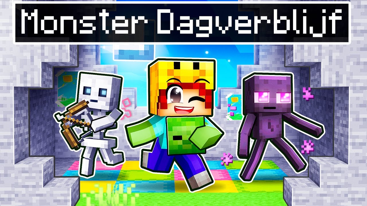 Ik Ging Naar Een MONSTER DAGVERBLIJF In Minecraft!