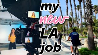 All about my NEW JOB!! || LA Vlog