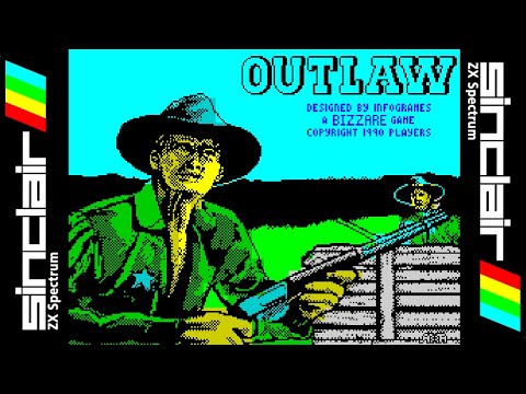 アブストアウトロー 1 OUTLAW (1990) Walkthrough, ZX Spectrum - YouTube