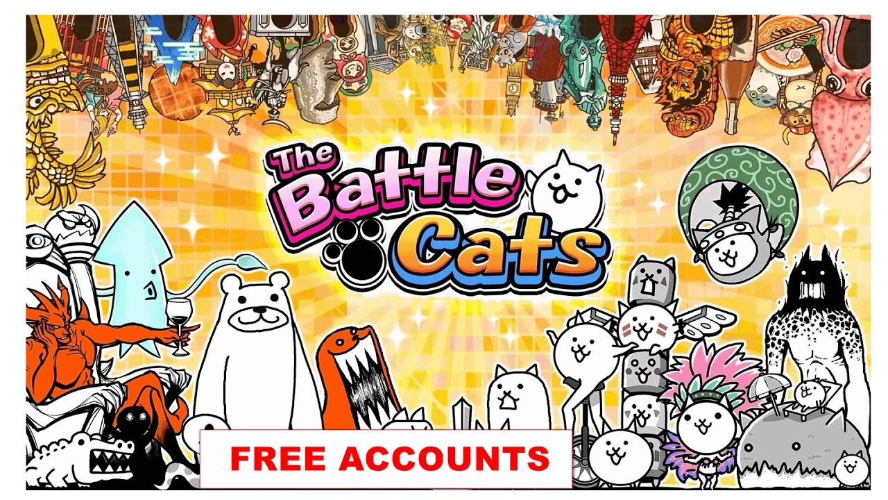Free battle cats accounts Updated 12July2019 YouTube