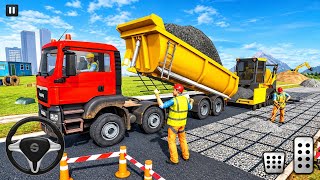 JCB City Road Construction Simulator 3D - City Construction Road Builder Simulator -Android Gameplay screenshot 4
