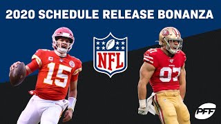 2020 NFL Schedule Release Show! | PFF