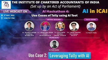 Hackathon 4: Series 1 - Use Case 2 | Leveraging Tally with AI | CA. Parth Chauhan