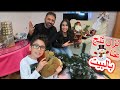حطينا شجرة عيد الميلاد نزل ثلج عنا بالبيت 