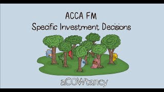 ACCA FM: Specific Investment Decisions – Lease or Buy (Video 1)