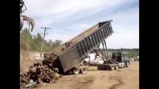 Ace 40' Roll Off Trailer Dumping Axles
