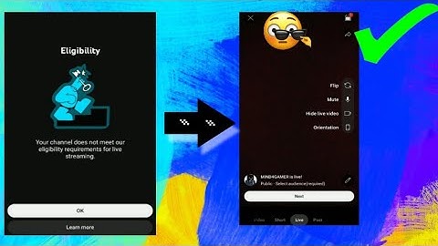 How to solve Your channel does not meet our eligibility requirements for live streaming#viralvideo 