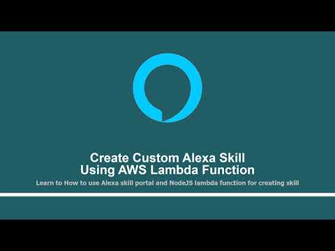 What is AI & Alexa? | Part - 2 | Create custom Alexa skill using AWS Lambda function