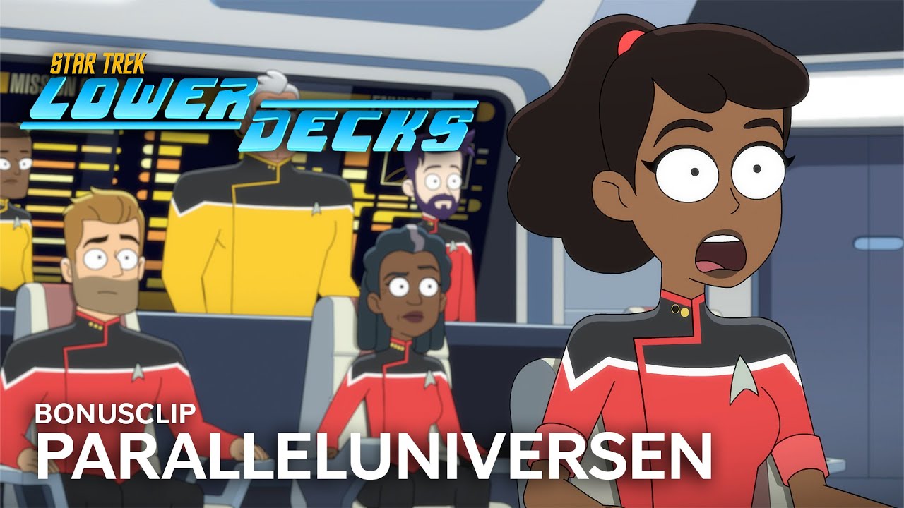 STAR TREK: LOWER DECKS Staffel 5 | Bonusclip Paralleluniversen | Jetzt ...