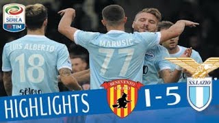 Benevento - Lazio 1-5 - Highlights - Giornata 11 - Serie A TIM 2017/18 Benevento - Lazio 1-5 - Highlights - Giornata 11 - Serie A TIM 2017/18