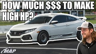 The Cost of Modifying a 10th Gen Honda Civic Si (Up To 650hp)