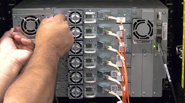 HP MSL6480 Power Supply Replacement Video