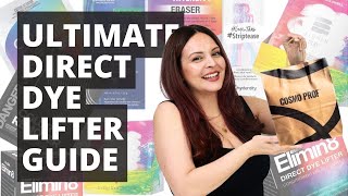 I Tried EVERY DIRECT DYE LIFTER at COSMOPROF &amp; TESTED Them Back to Back #haircolor