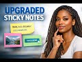Sticky Notes Upgrade for Workflows: Images, Links, Rich Text