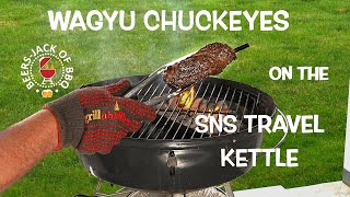 Wagyu Chuck-eye Steaks! SNS Travel Kettle!