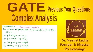 Celebrity Complex Analysis, GATE 2005 Question (Q.ID.M(GATE)CA11) Wealth