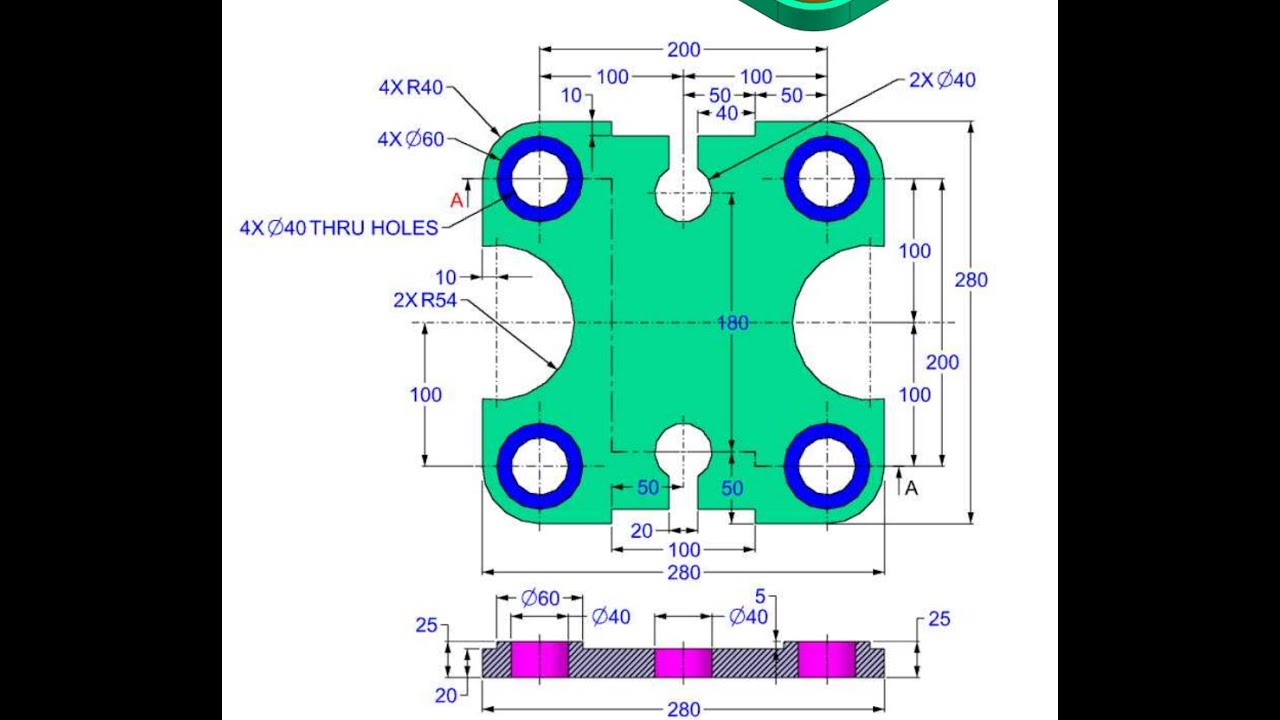 SolidWorks Exercise - 15 - YouTube