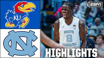 Kansas Jayhawks vs. North Carolina Tar Heels | Full Game Highlights | ESPN College Basketball