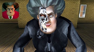 Scary Teacher 3D  Terminator New Update Part 7 Gameplay Walkthrough (IOS ANDROID)