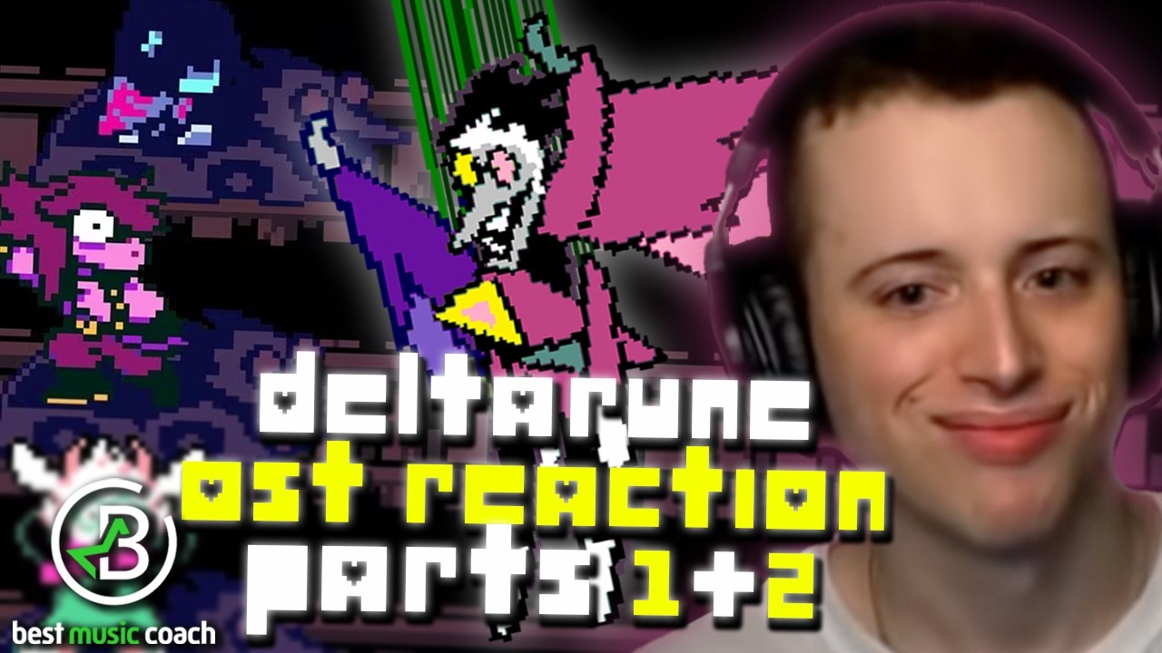 Music Teacher Hears Deltarune Parts 1 and 2 For The First Time! [Replay]