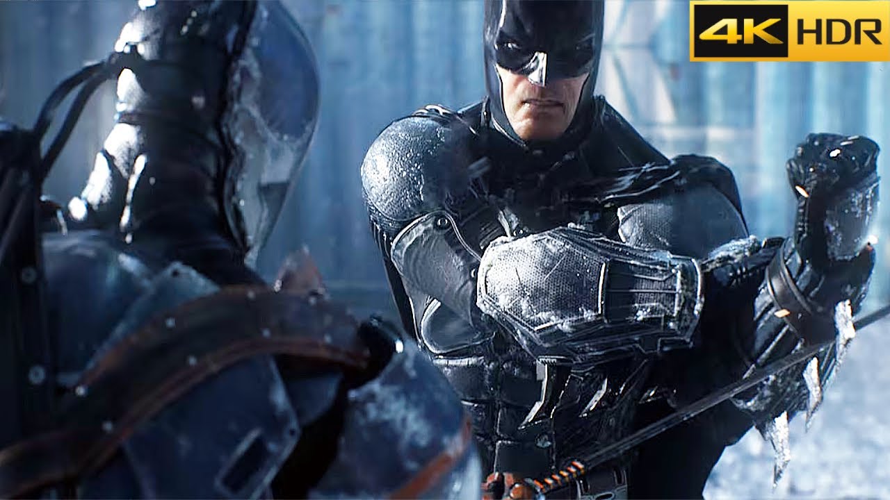 Batman Vs Deathstroke Fight Scene (2023) 4K HDR 60FPS - YouTube