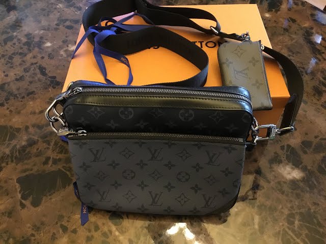 Louis Vuitton Trio Messenger Monogram Eclipse Reverse 