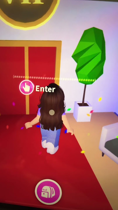 Opening the vip room in adopt me #viral #shorts #adoptme #shortvideo #vip