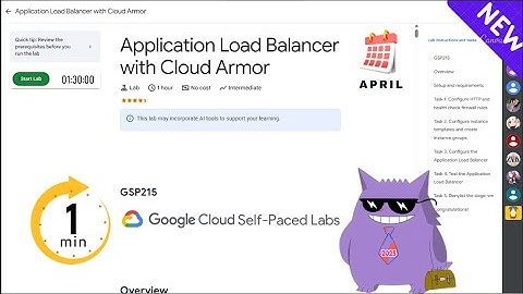 Application Load Balancer with Cloud Armor | #2025 | #GSP215 |#qwiklabs |Solution