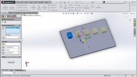 Solidworks Move And Copy A Part