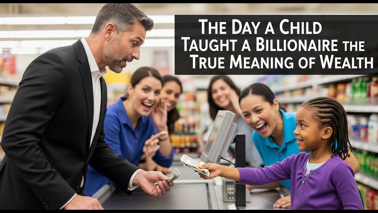 When a Billionaire’s Card Declined, a Child’s Kindness Redefined True Wealth