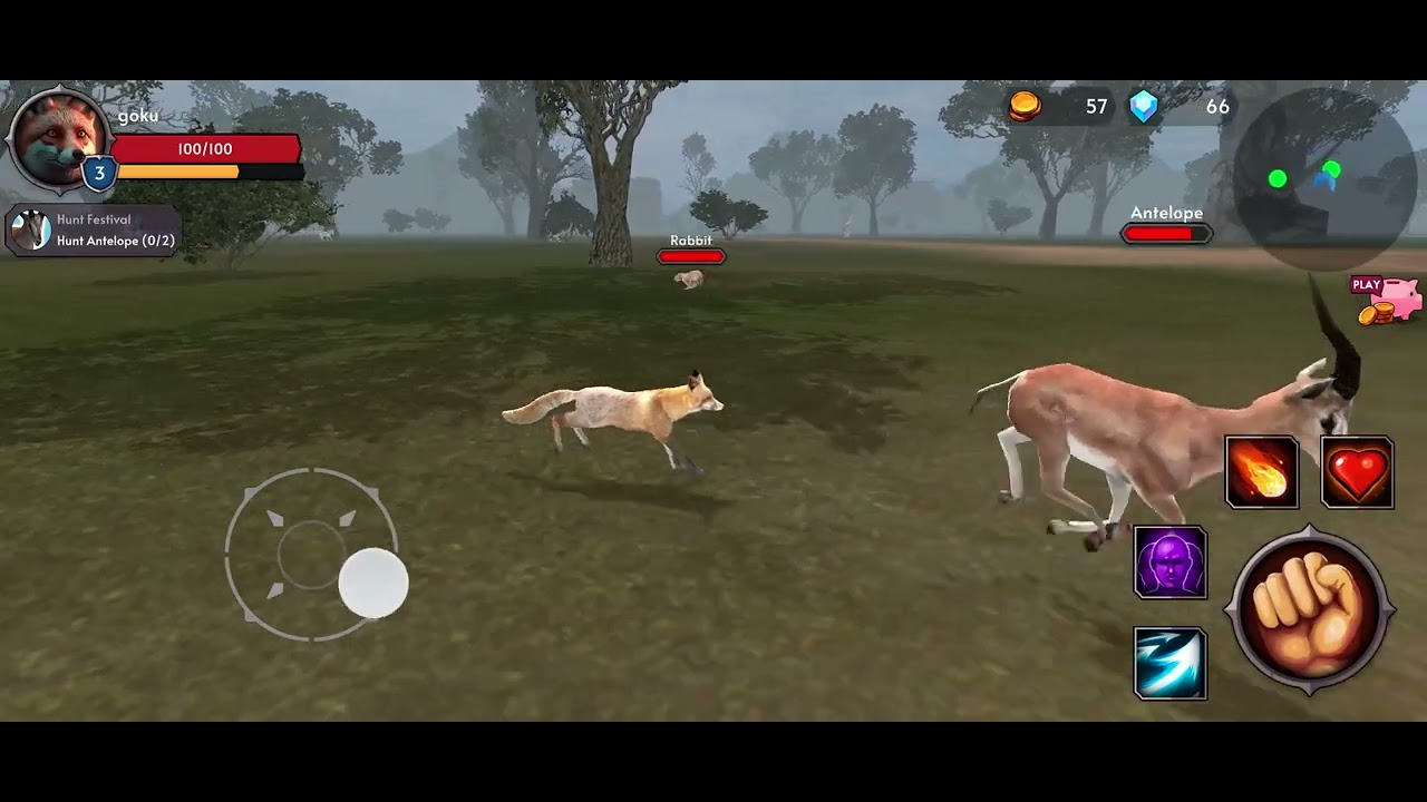 The Fox - Animal Simulator Gameplay | Android Role Playing Game