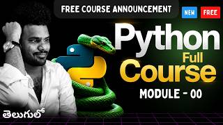 Python for Beginners in Telugu M-0 | Python Free Course Announcement | Ai Syntax Python For Beginners In Telugu M 2 Introduction To Python Ai Syntax