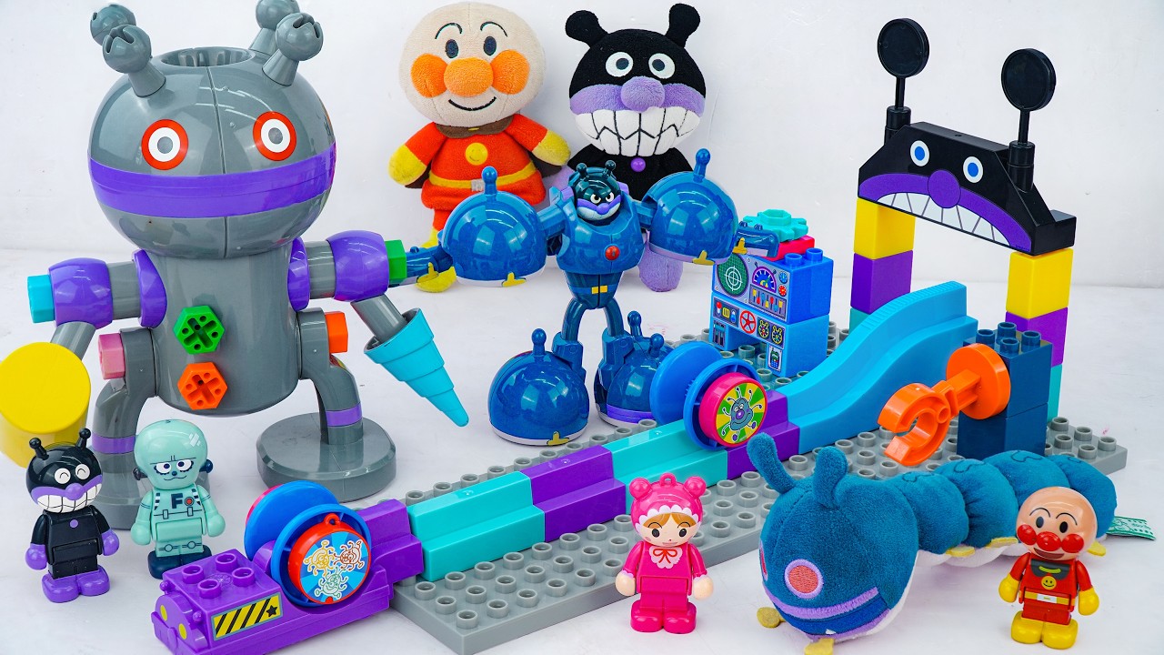 60 Minutes Satisfying with Unboxing Anpanman Amusement Park Toy