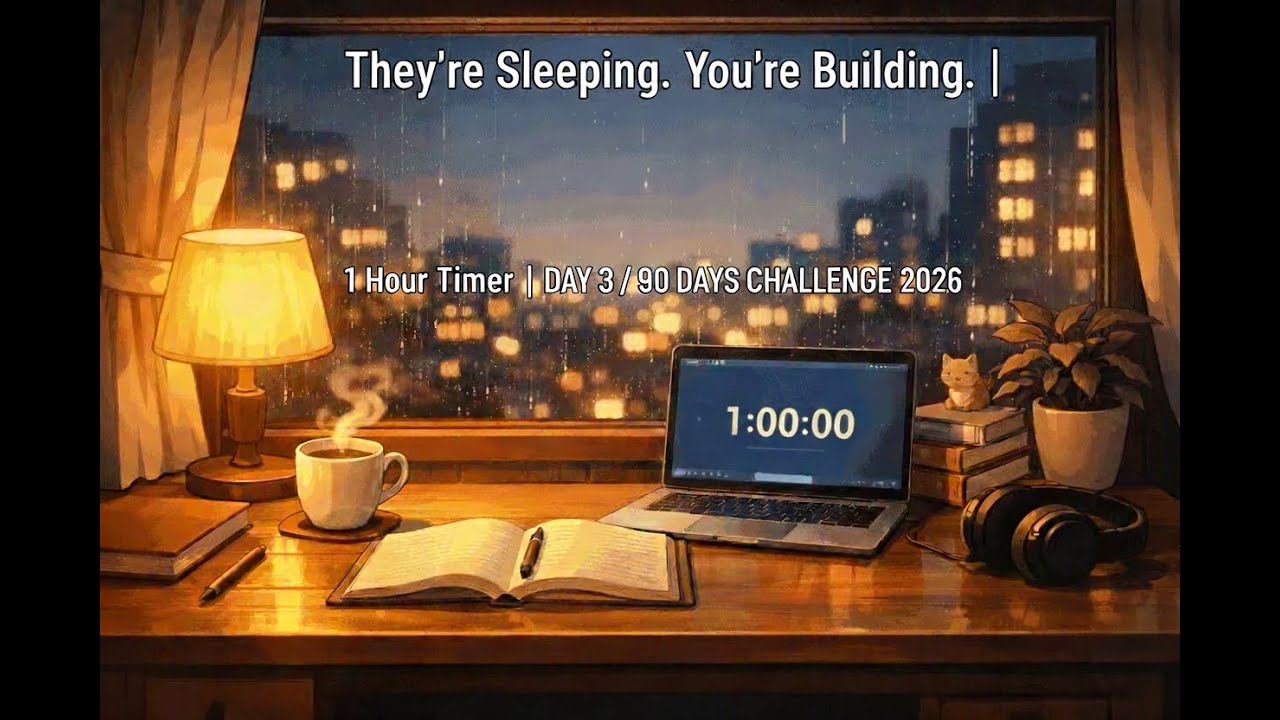 They’re Sleeping. You’re Building. | 1 Hour Timer
