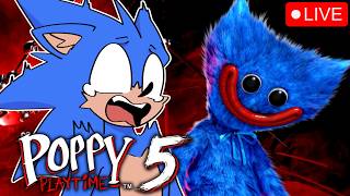 Movie Sonic Plays Poppy Playtime Chapter 5!! (PART 2)