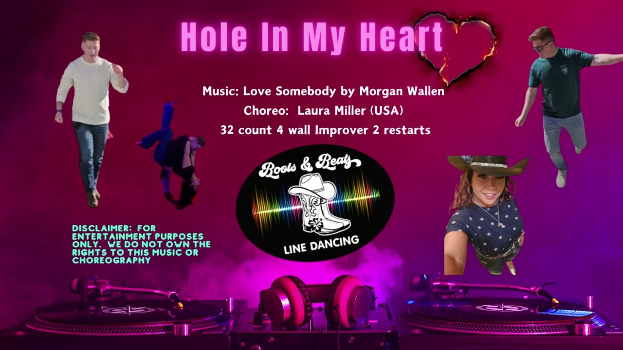 Love Somebody (Hole In My Heart) Line Dance Demo