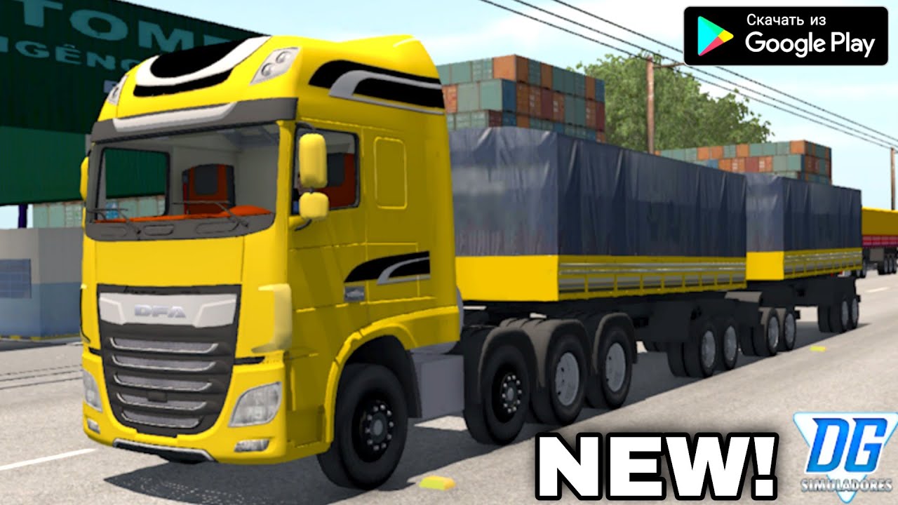 БРАЗИЛЬСКИЙ ETS 2 НА АНДРОИД ОБЗОР NAS ESTRADAS DO BRASIL ANDROID GAMEPLAY BRASILIAN TRUCKS 2021